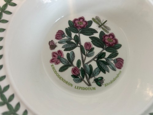 Portmeirion Botanic Garden Dessert Bowls x 5 Diameter 16.5cm - Picture 6 of 8