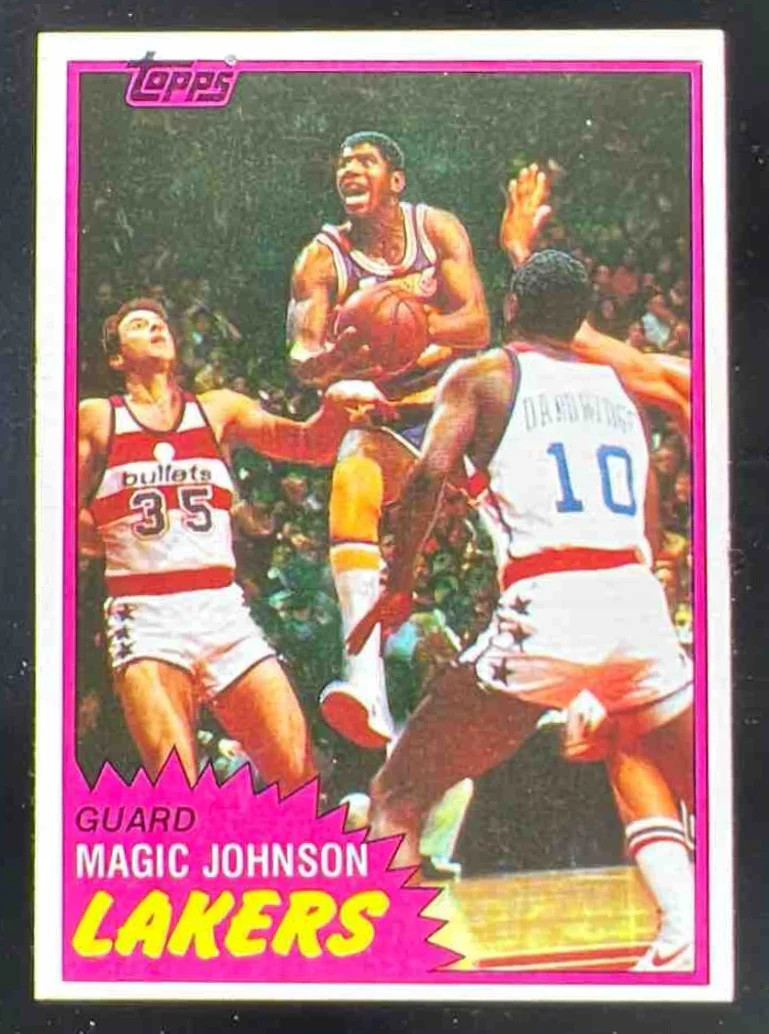 1981-82 Topps #21 Magic Johnson