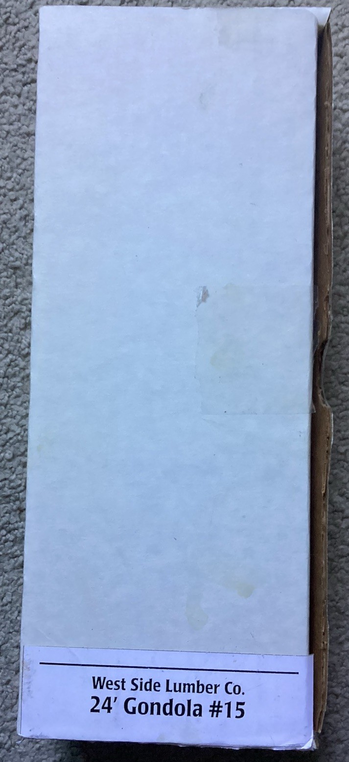 Foothills Model Works On3 On30 Kit FMW-2208 West Side Lumber Car w/Trucks NIB