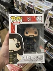 Funko Pop! WWE Seth Rollins (Black Outfit) #24 Vinyl Figure Vaulted 2016