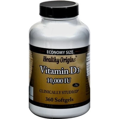 Healthy Origins Vitamin D3 - 360 Softgels