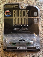 Greenlight Se 2017 Maui Fest Black Bandit 1971 Amc Javelin Raw Super Chase 