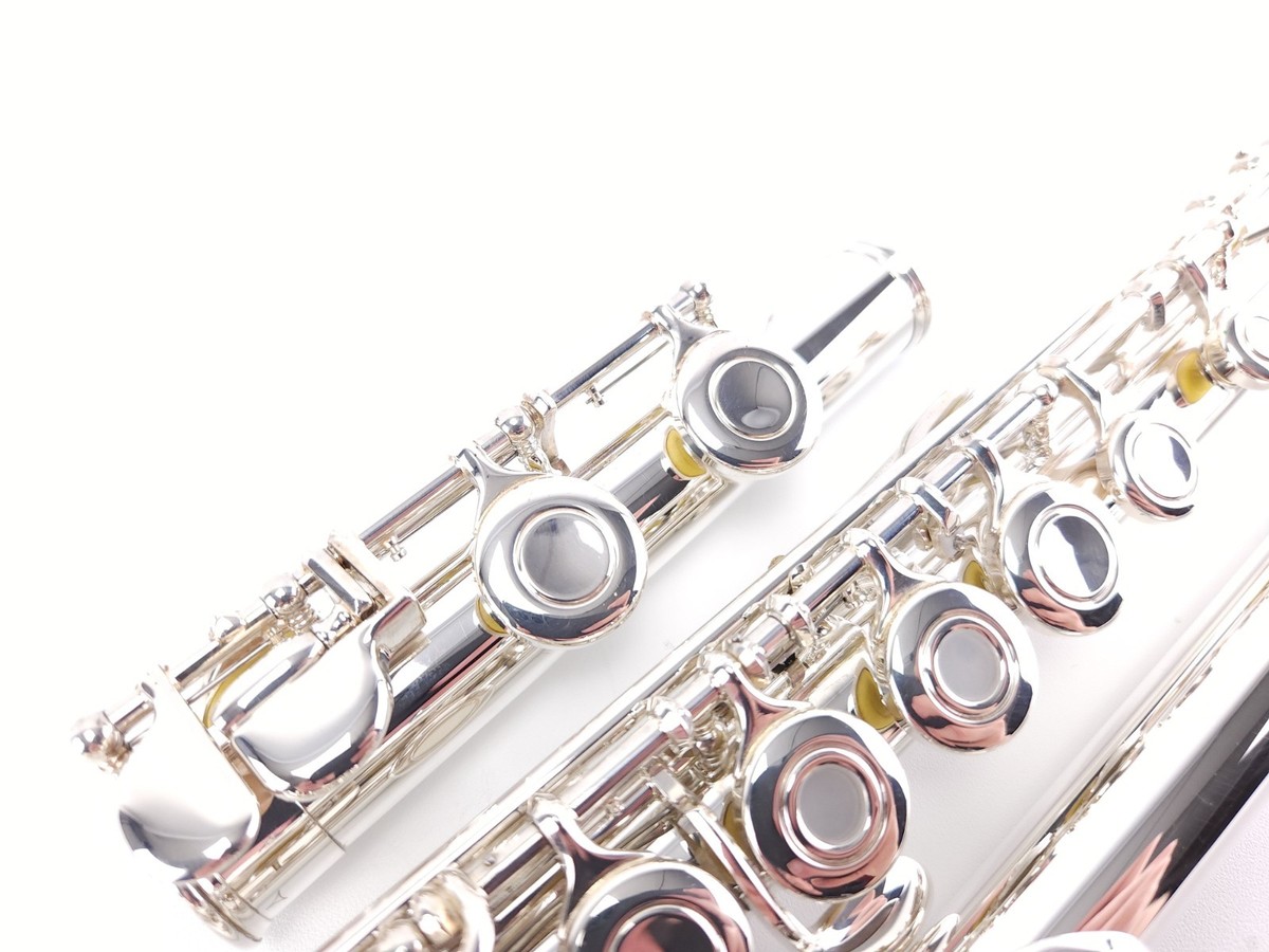 Yamaha YFL-281 Open Hole Flute Inline G C Foot – Reconditioned