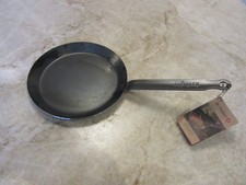 De Buyer 8" Blue Carbon Steel Crepe or Tortilla Pan NWT