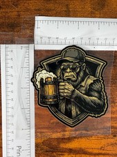 Beer Monkey decal stickers