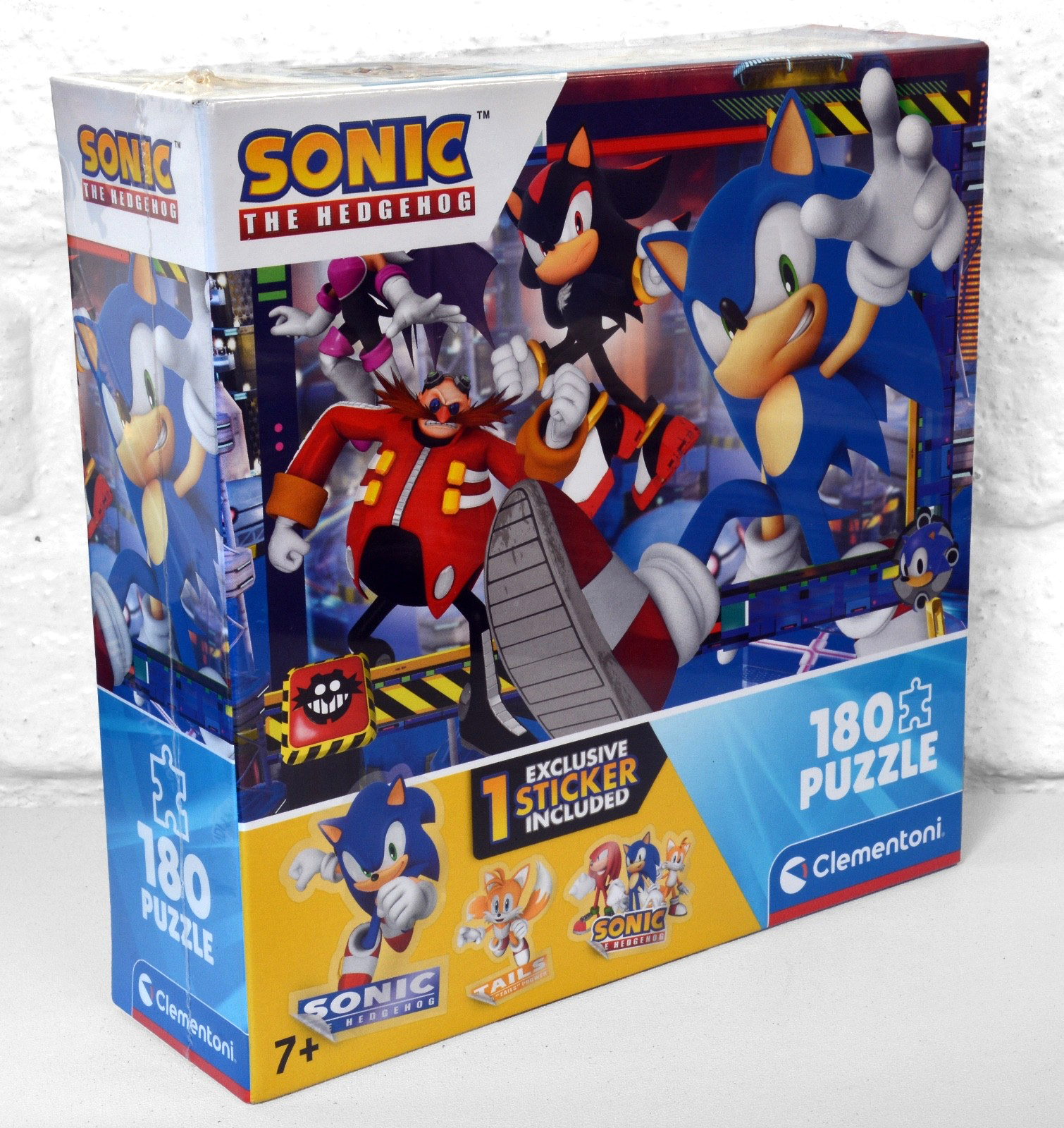SONIC the Hedgehog Jigsaw Puzzle by Clementoni. New & Sealed. With Stickers