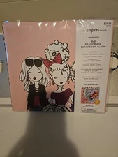Girls 8 X 8 Ready Made Scrapbook (Elie Oh Elie)  By The Paper Studio, New. 60 Pc