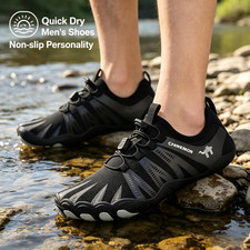 Aqua Sock Water Shoes, Men Quick Dry Beach Surfing Swimming Diving