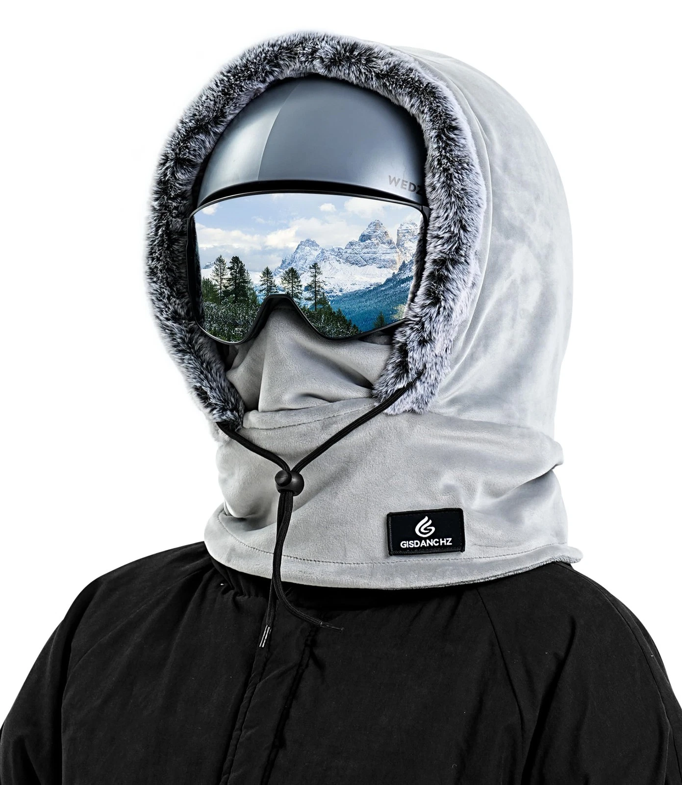 Ski Mask Balaclava Face Mask Cold Weather Gear Winter Hat Neck Warmer Stretch...
