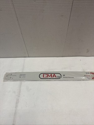CMA 24'' Chainsaw Guide Bar 24'' 0.325'' Pitch 0.058 Gauge 94Dl Replacement