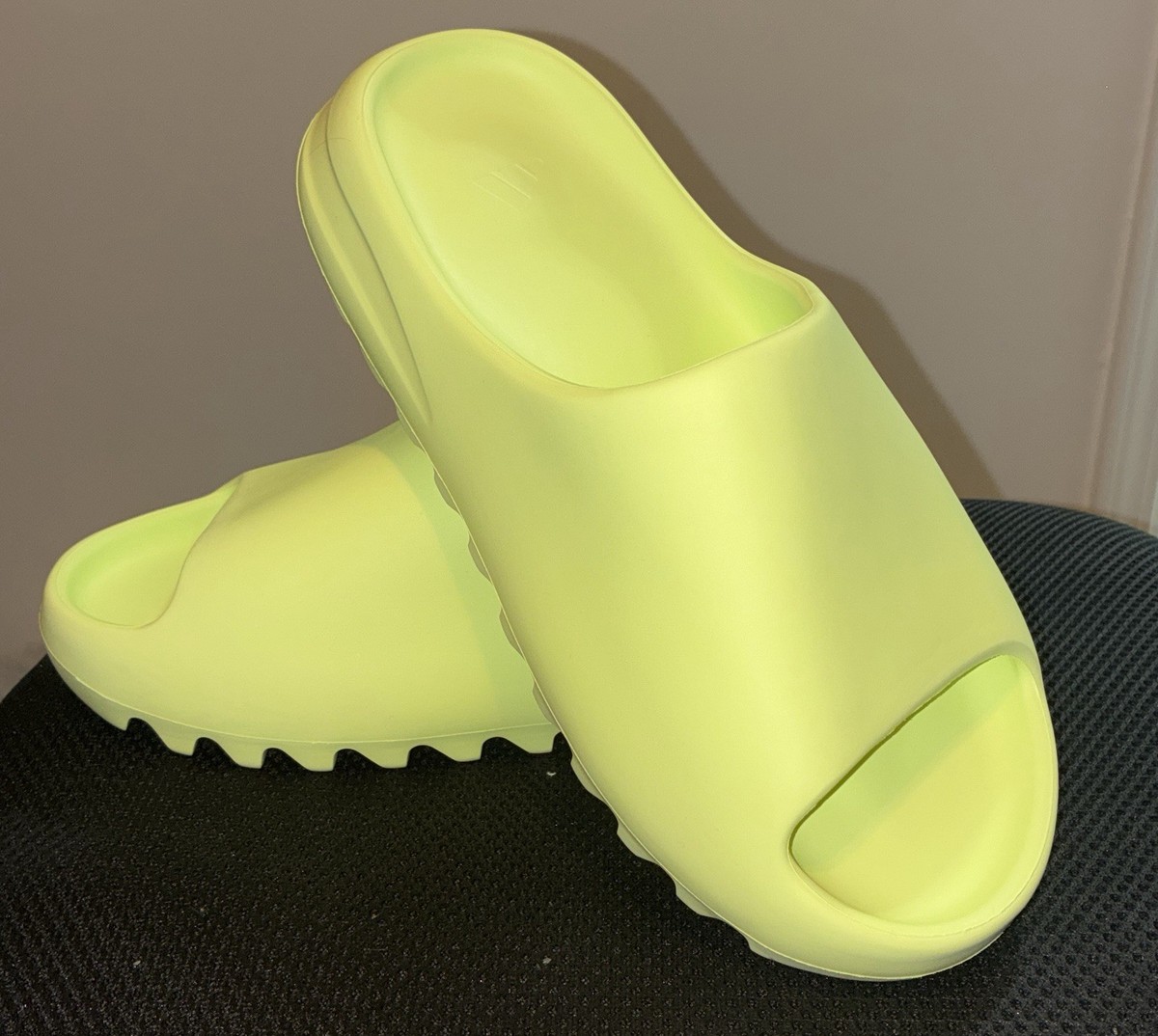 Adidas Yeezy Slide- Glow Green (Mens 8.5)