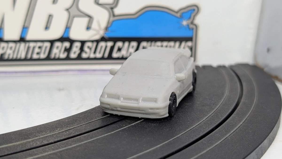 AFX Slot Car 3d Printed Body Ford Sierra RS500 Suit Tomy Turbo 1.5 Chassis