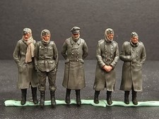3D Printed 1/72 Scale WWII German POW Wounded 5 Soldiers Scene Model