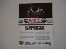 advertising Pubblicità 1984 GARELLI BASIC