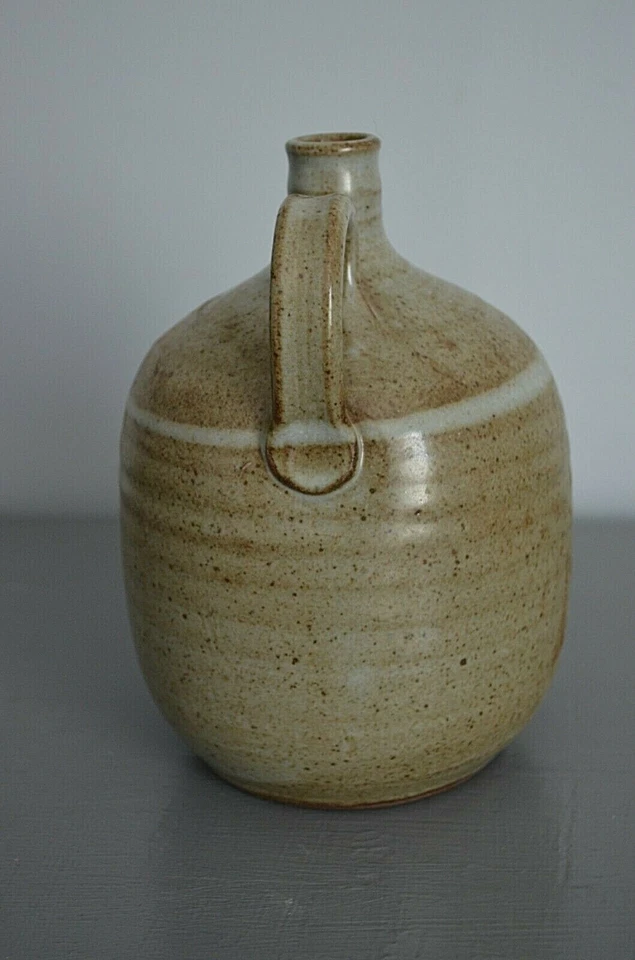 Cruche en Grès Col Etroit Signature à Définir - Photo 2/4