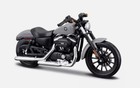 2022 Harley Davidson Sportster Iron 883 Bike 1:18 New Motorcycle Maisto Replica