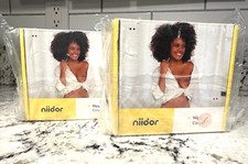 NIIDOR Silicone Nipple Covers Creme Color Lot of 2 Pairs New Sealed