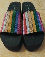 jessica simpson platform slide sandals