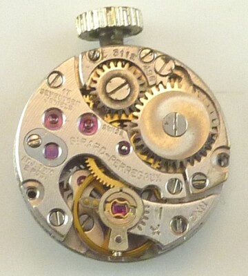 Montre Bracelet Vintage Girard-Perregaux - Mouvement Mécanique LDS - À Réparer/pièces