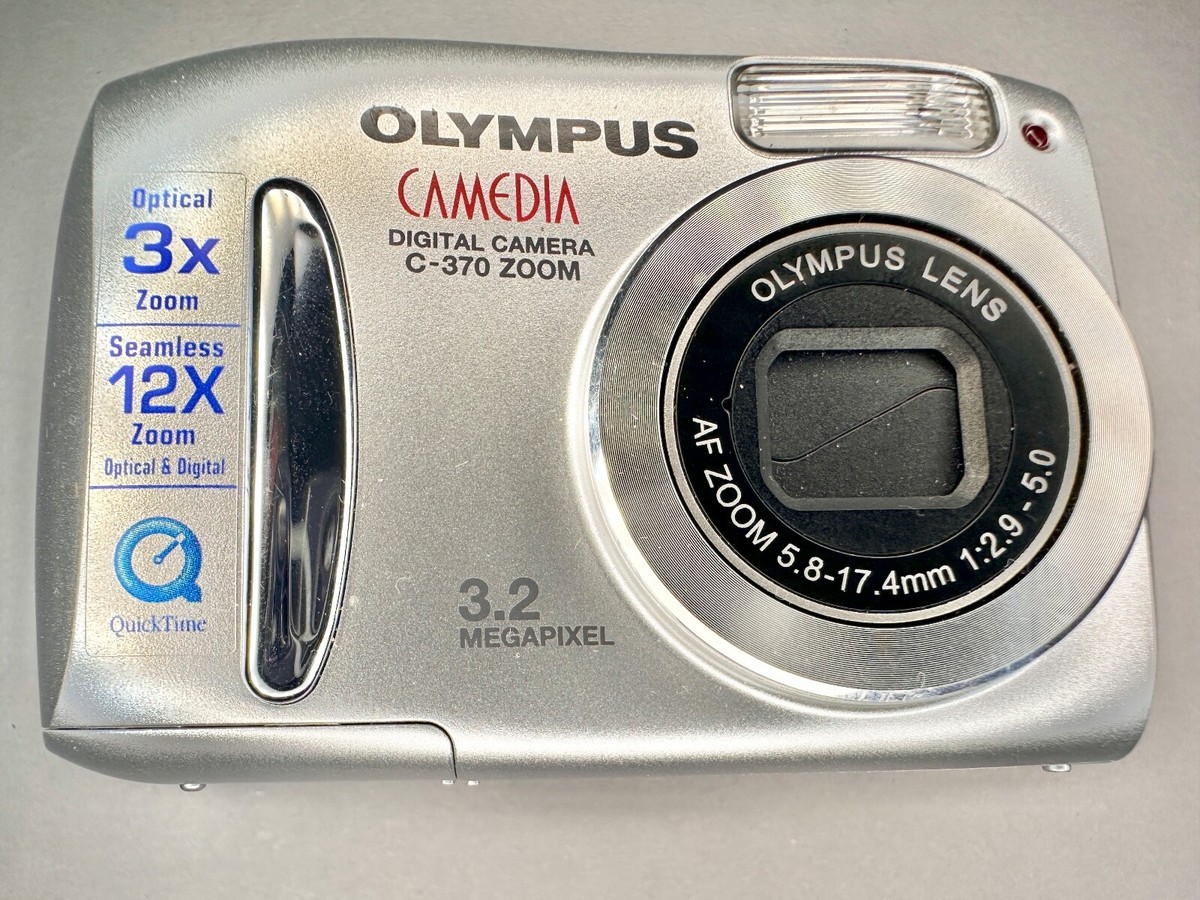 【ジャンク品】 OLYMPUS CAMEDIA C-370 ZOOM Olympus CAMEDIA C-370 ZOOM Vintage Compact Digital Camera | eBay