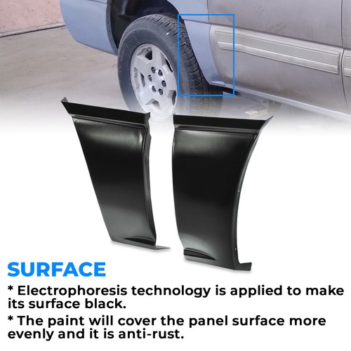Quarter Repair Panel Front Lower Left Right for 00-06 Suburban Yukon Avalanche - Picture 5 of 14