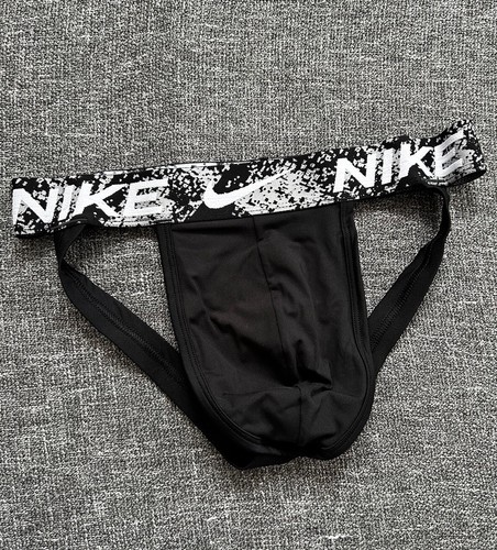Nike Everyday Jock Jockstrap Intimo Large Verde Blu Bianco Interesse 3 paia - Foto 8 di 15