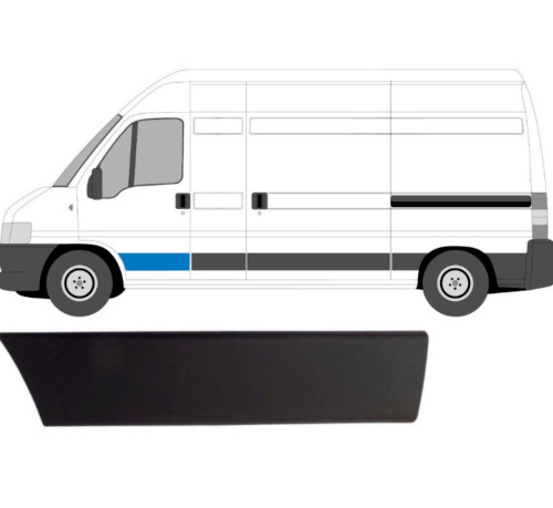Baguette de porte gauche 735306161 bandeau de protection Boxer Jumper Ducato
