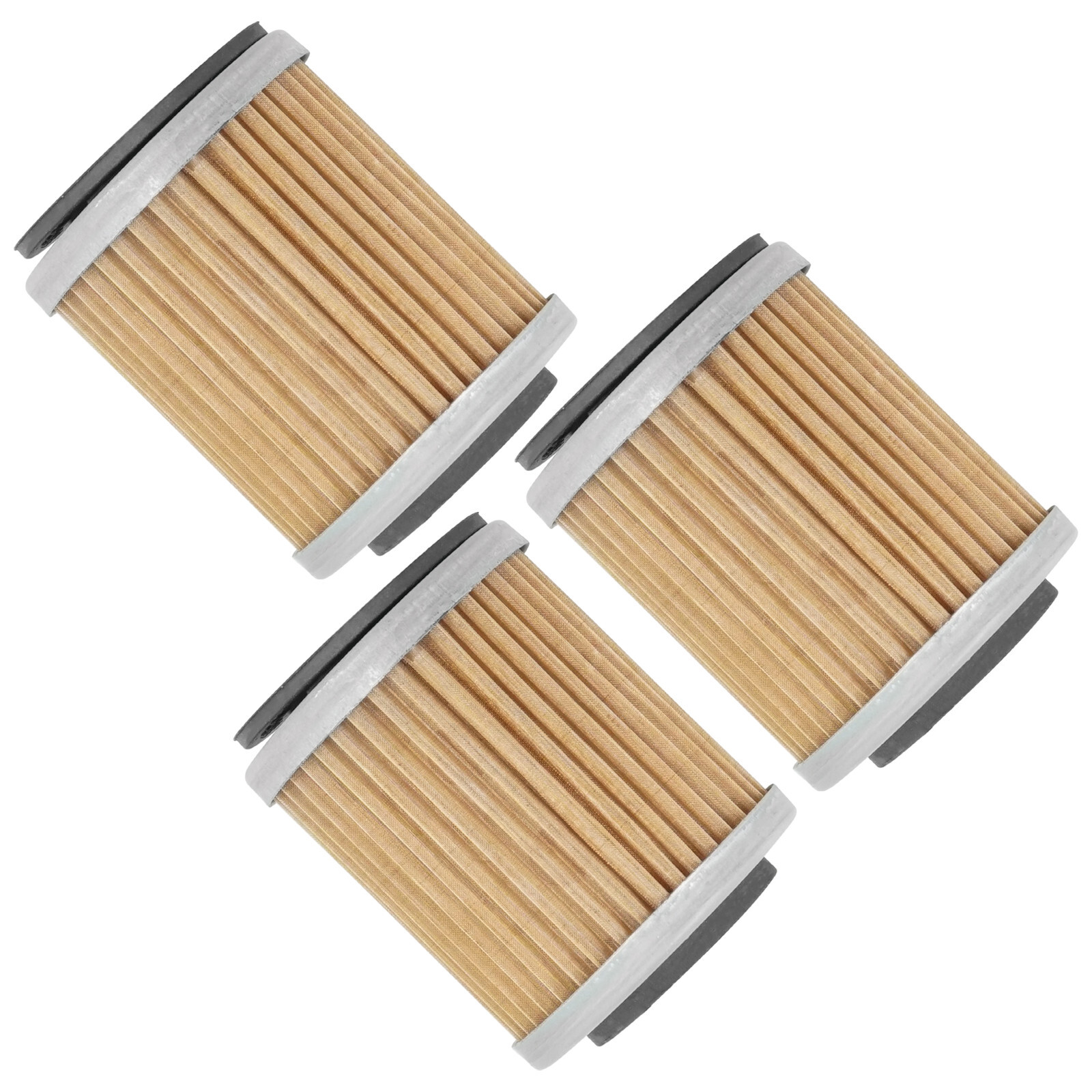 3 Pack Oil Filter for Yamaha Big Bear 400 YFM400 YFM400S 2WD 4WD 2000 2001 02-04