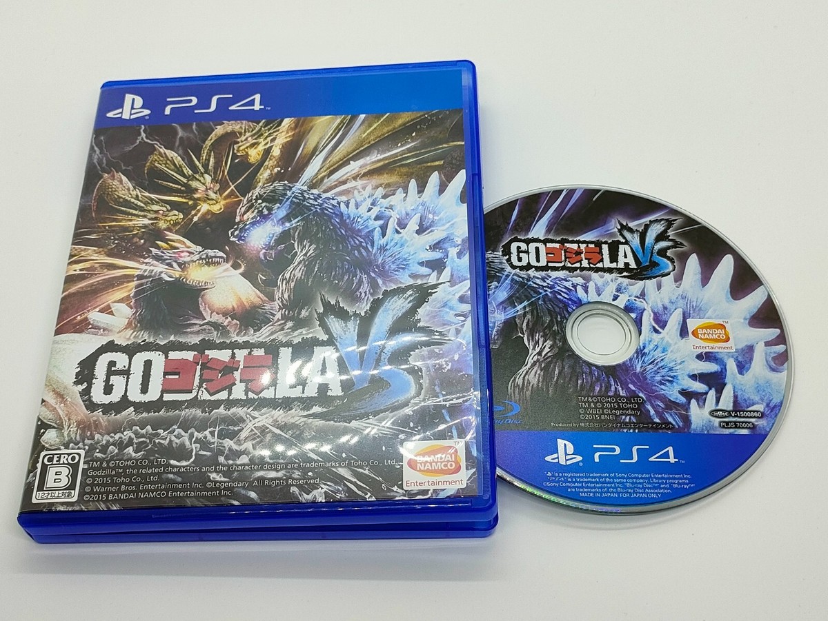 Used PS4 GODZILLA VS BANDAI NAMCO Sony PS4 Battle Action