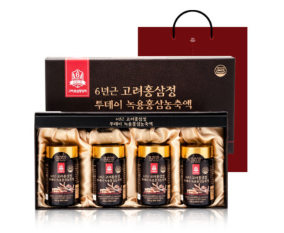 6Years Goryo Deer Antler Extract Today Red Ginseng Concentrate 250g 4 Bottles
