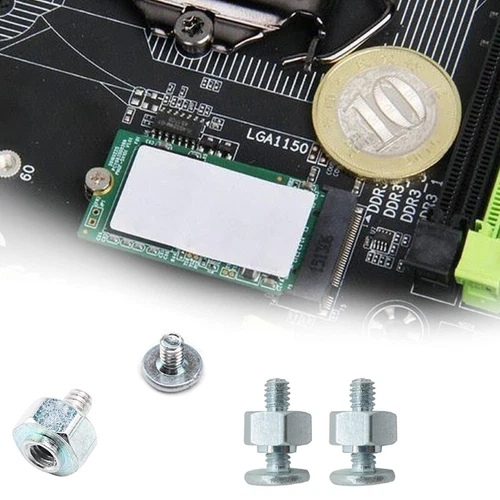 10 Set Hand Stand Off Screw for ITX Motherboard for M.2 Low Short For B460-1