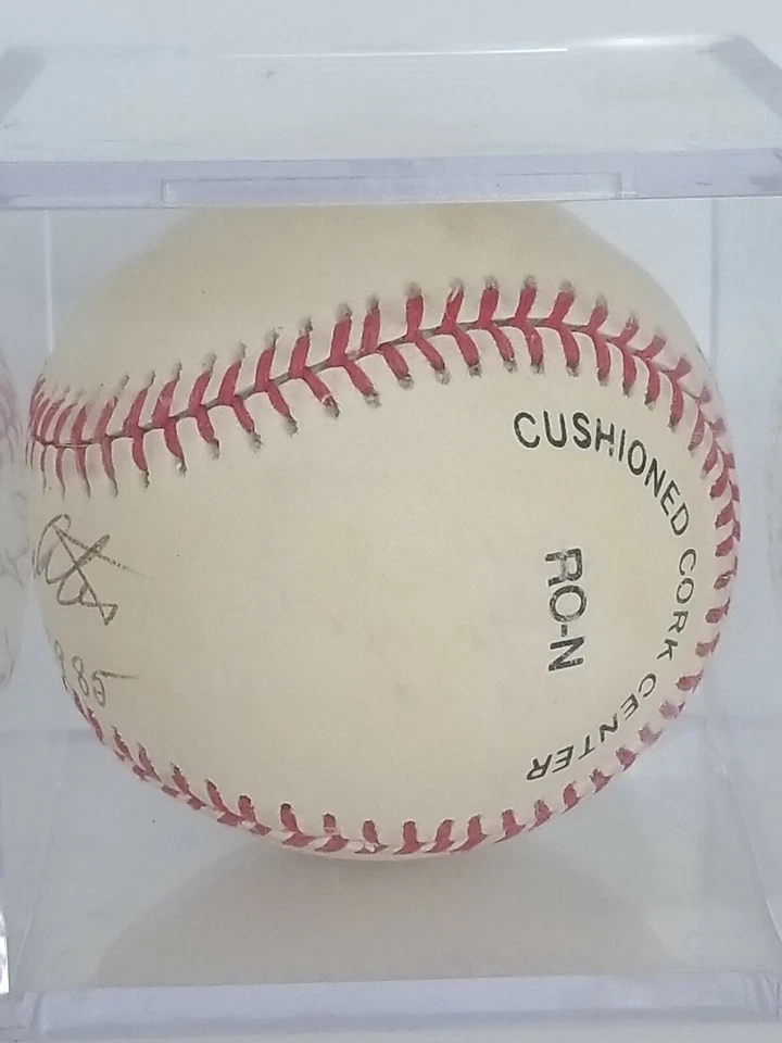 Enos Slaughter HOF 1985 Signed Baseball - Image 3 of 4