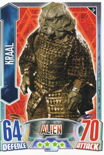 Doctor Who Alien Attax / Dr Who Attax Individual Trading Cards - Picture 61 of 222