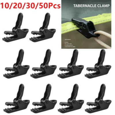 MARKENLOS 10-50X Planenhalter Planen Befestigung Klemme Clips Spanner für Zelt Abdeckplane