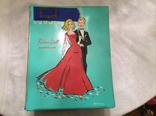 Vintage Miner Ind. Fashion Doll Wardrobe Case/Trunk Rare Aqua Color