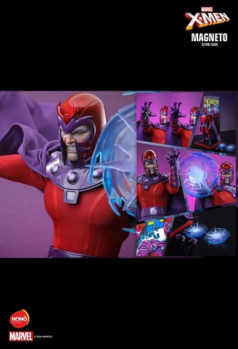 READY NEW AUTHENTIC HOT TOYS HONO STUDIOS MARVEL COMICS X-MEN MAGNETO HS02 1/6 - Picture 7 of 13