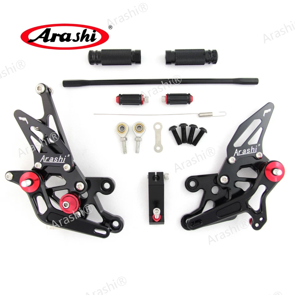 Juego de estriberas traseras para Yamaha FZ1 2006 - 2016 FZ8 2010 2011 2012 2013 Foto 4 de 4