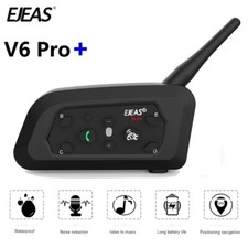EJEAS V6 PRO +/PLUS Motorcycle Helmet Bluetooth Intercom Headset with 800M BT UK