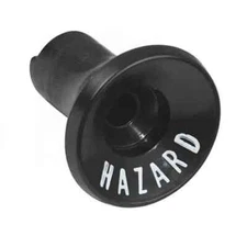 HAZARD FLASHER SWITCH KNOB KNOB FITS THE 1972 CHEVY TRUCKS (BLACK)