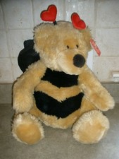 NEW Vintage Russ Breezy Valentine Bear Plush 15" sitting