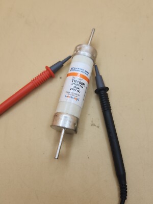 FERRAZ SHAWMUT TR100R 100 AMP 250 VOLT TRI ONIC FUSE TESTED