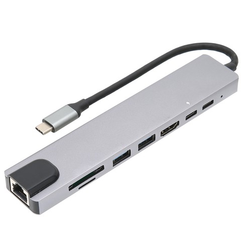 Docking Station Dual Monitor Komfort Usb C Docking Station 8 In 1 BHC - Bild 20 von 22