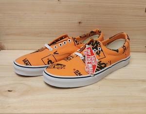 bright orange vans