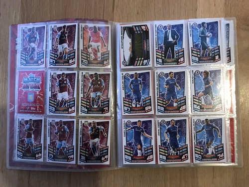 Topps Match Attax 2012-13 Binder With Cards No Back Cover See Description - Picture 3 of 11