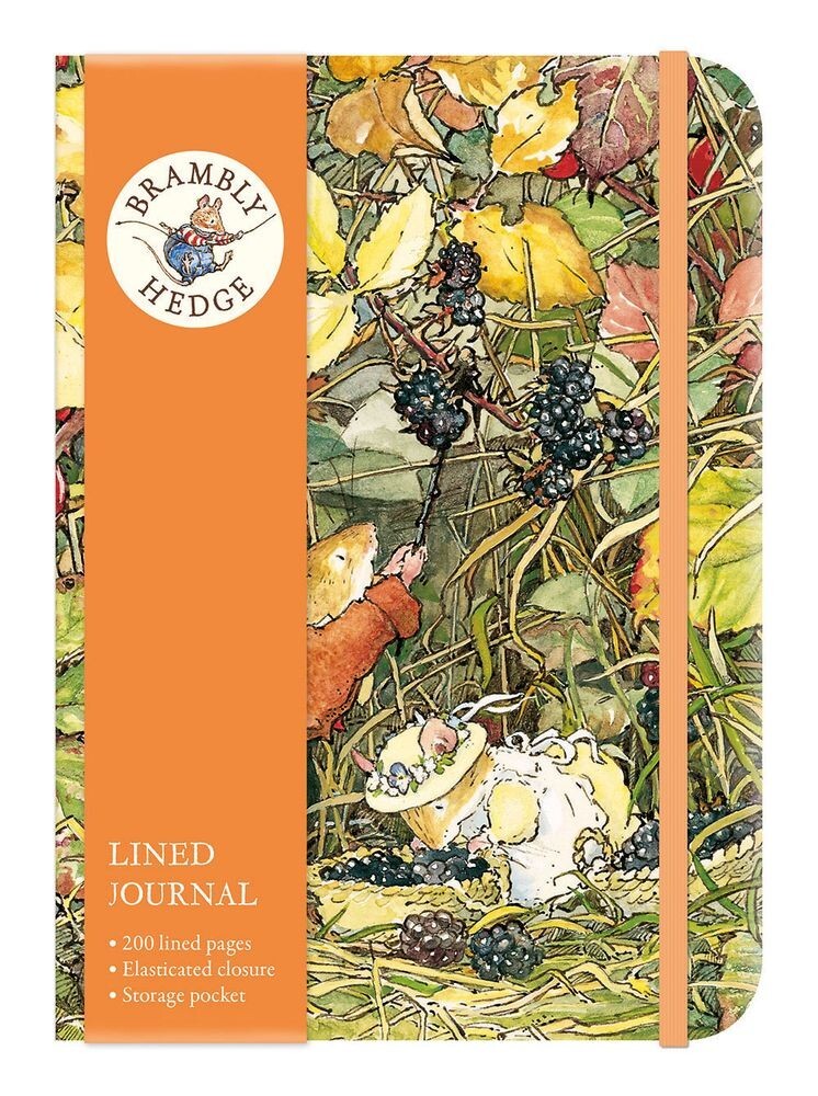 Brambly Hedge Blackberry Picking Lined Journal