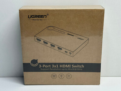 4K HDMI Switch 3 Port Splitter Hub PS4 PS3 Xbox Nintendo NEU OVP  BLITZBEREIT 