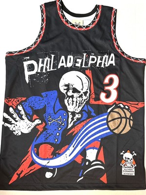 BRAND X PHILADELPHIA THE ANSWER BASKETBALL JERSEY - Allen Iverson- Jersey-NWOT-