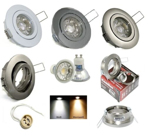 Reflektor aluminiowy Lana 230V GU10 5 W = 50 W mocy LED ściemnialny  - Zdjęcie 1 z 26