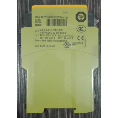 For Pilz Safety Relay PNOZ X2.7P 777306 24-240V
