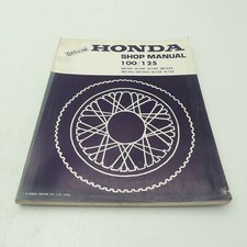 Original Honda CB CL SL TL 100 125 Werkstatthandbuch Reparaturanleitung C0676